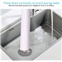 Déboucheur de Toilettes, Déboucheur de Canalisation WC à Haute Pression avec Baromètre, Débloqueur de Piston de Toilette avec 3 