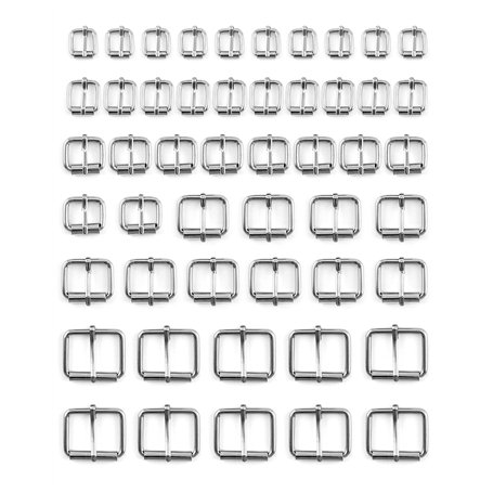 QWORK® 50 Pièces Boucles en métal