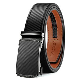CHAOREN Ceinture Hommes Sans Boucle - Ceinture Automatique en Cuir pour Homme -Taille Ajustable (Largeur de 35 mm) CHAOREN Ceinture Hommes Sans Boucle - Ceinture Automatique en Cuir pour Homme -Taille Ajustable (Largeur de 35 mm)