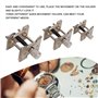 Qiterr 【?â????】 3pcs/Set Support de Mouvement de Montre, Mouvement de Montre en métal Support de Base Fixe Accessoires d'horloge