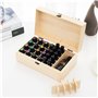 36 Trous imperméable Aromathérapie Boîte de Rangement en Boi