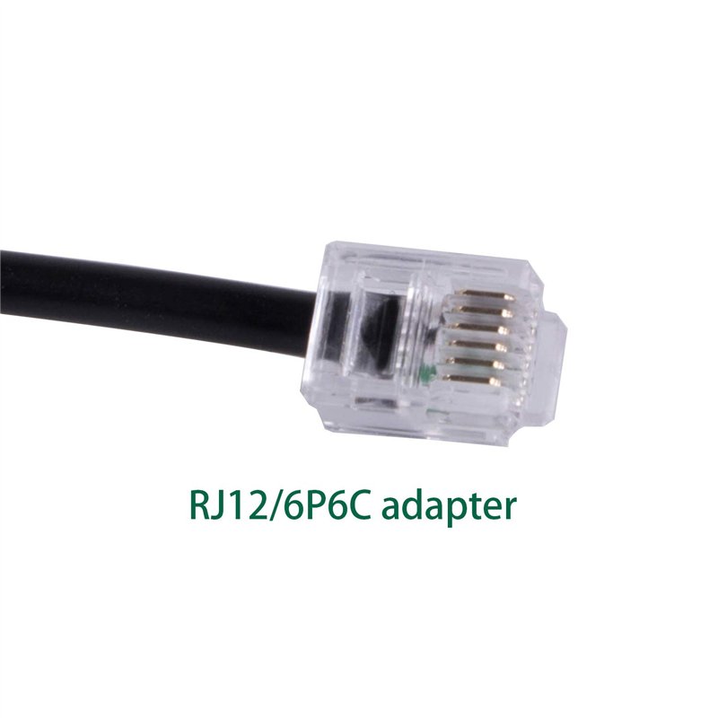 Image secondaire de Câble adaptateur DB9 série RS232 vers RJ12 6P6C pour APC PDU 940-0144A