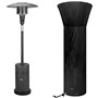 Couverture de Chauffe-Patio Housse pour parasol chauffant210D Bache de Protection pour Chauffage de Terrasse Extérieur Anti-Pous