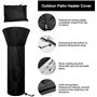 Couverture de Chauffe-Patio Housse pour parasol chauffant210D Bache de Protection pour Chauffage de Terrasse Extérieur Anti-Pous