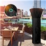 Couverture de Chauffe-Patio Housse pour parasol chauffant210D Bache de Protection pour Chauffage de Terrasse Extérieur Anti-Pous