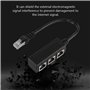 Jadpes Câble d'extension de câble réseau Un à Trois, Adaptateur de câble de rallonge Ethernet 1 mâle à 3 Femelles répartiteur de