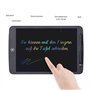 LCD Tablette D'écriture, LCD Writing Tablet,Ardoise Magique Tableau Portable pour l'écriture et Le Dessin sans Papier, Enfants e