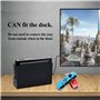 FYOUNG Coque et Protection D'écran Compatible avec Nintendo Switch, Étui PC Crystal Clear + Housse De Manettes Séparée + Film De