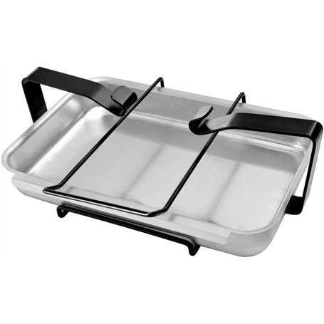 onlyfire Bac de récupération en Aluminium et bac de récupération des Graisses pour Gril à gaz Weber