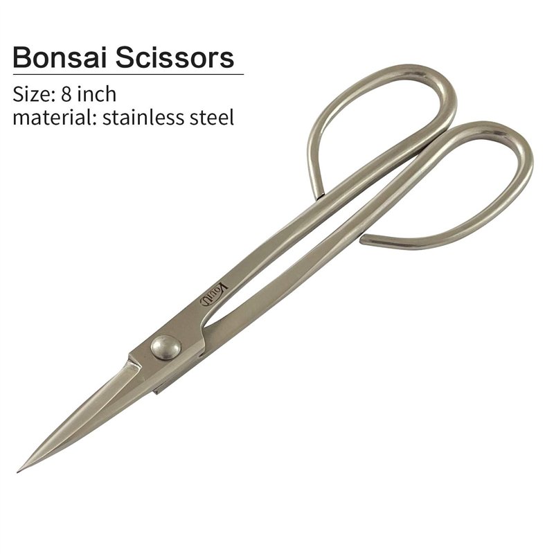 Image secondaire de vouiu Lot de 4 outils pour bonsaï, coupe-bordures, coupe-bouton, séparateur de tronc, ciseaux à bonsaï
