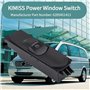 KIMISS Commutateur de Vitre électrique Interrupteur de Vitre Latérale Avant Droite, Leve vitre Interrupteur Commande Leve vitre 