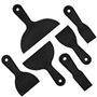 6 Pièces Couteau à Mastic de Spatule en Plastique