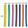Diealles Shine Rouleaux Bigoudis Cheveux, 42 Pcs Twist-Flex Bigoudis en Mousse pour Salon de Coiffure ou DIY, Multicolores Acces