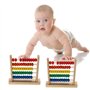 Boulier Enfants en Bois Jouet,Bois Enfant Abacus Jeu Educatif Joue,Abacus Jouet en Bois Classique,Le Cadeau Parfait pour Que Les