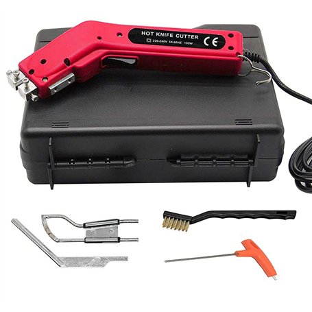 Beyondlife Couteau Chaud électrique Coupeur de Tissu de Corde à Main Coupe-couteau et Thermoscelleuse