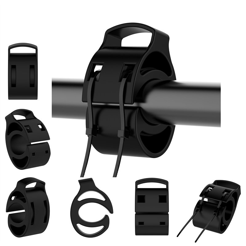 LICHIFIT Kit de fixation universel en silicone pour guidon de vélo Garmin Forerunner GPS montre TomTom Polar Suunto GPS montres