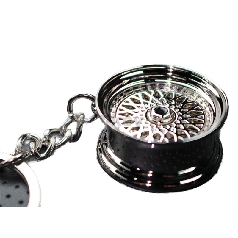 BBS style Chrome Jante Porte-clés – Pendentif – massif de vmg de store OEM VAG Dub