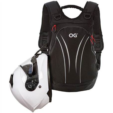 OG Original Roadrunner Sac à Dos Moto Étanche Noir Léger 20L