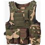 Gilet militaire tactique de chasse pour pour airsoft, Jungle Camo