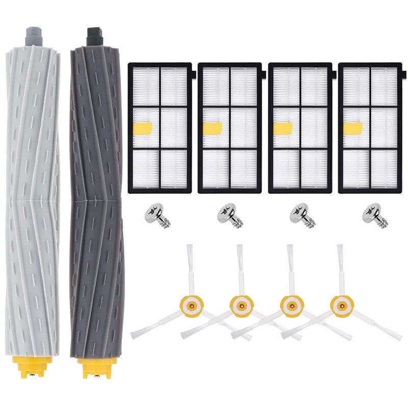 Kit Pièces Accessoires De Rémplacement pour iRobot Roomba 800 900 Series 860 865 866 870 871 875 876 880 886 896 960 966 971 976