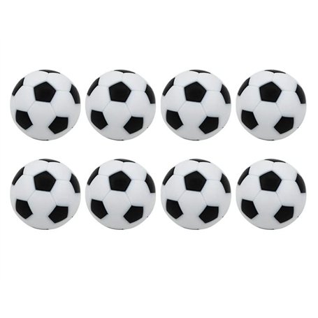 Lot de 8 balles de Baby-Foot de qualité supérieure et silencieuses de 32 mm - Parfait pour Le Baby-Foot