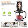 Blender Mixeur 3-en-1, 700W Blender Smoothie 24000 tours/min, avec pot de 1,2 L/bouteille de sport de 570 ml/tasse de broyage de