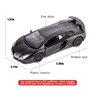 TGRCM-CZ Lamborghini Aventador LP770-4 Échelle 1/36 Modèle de voiture de moulage en alliage de zinc pour enfants, véhicules à ti