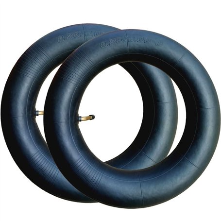 Lot de 2 chambres à air 3.25/3.00-8 pour roues de brouette pneumatiques