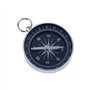 Boussole Haute Précision avec Bordure en Aluminium Format de Poche pour Le Camping en Plein Air