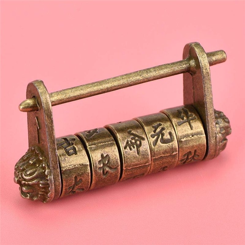 Image secondaire de Serrure à Combinaison Vintage Chinois