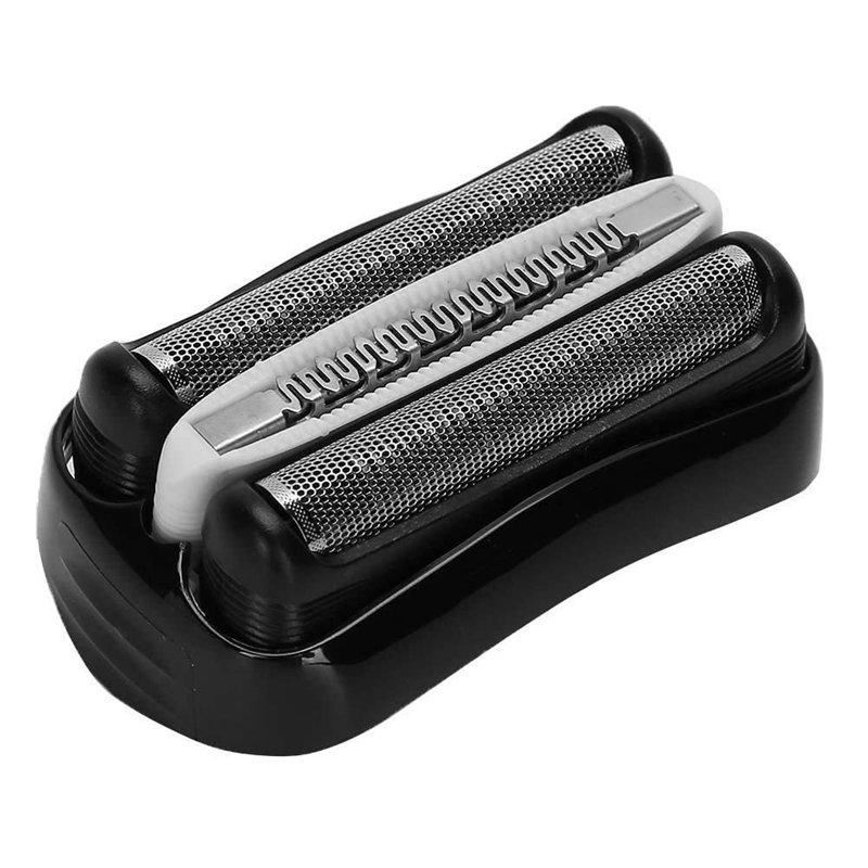 Gegong Accessoire de tête en aluminium pour lame rechange rasoir électrique hommes 32B adapté Braun 3 Series 300S/301S/310S/320S