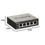 D-Link Commutateur Ethernet, 5 ports facile Smart Managed Gigabit réseau Internet bureau ou support mural (DGS-1100-05V2)