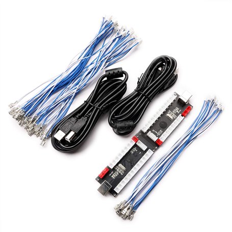 BEYEE 2-Player Zero Delay USB Encoder to Arcade Joystick and Arcade Buttons