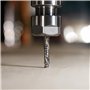 SpeTool Up&Down Fraise Defonceuse 6mm Diamètre de la tige Fraise à Rainurer Fraise CNC Fraises en Spirale 32mm Exrta Longueur de
