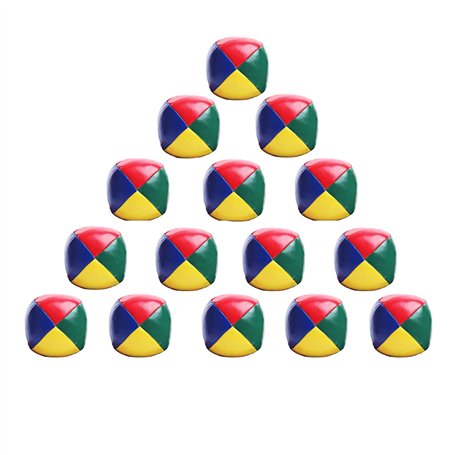 Coriver 15Pcs Ensemble de Balles de Jonglage