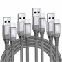 Câble Chargeur USB C [Lot de 4