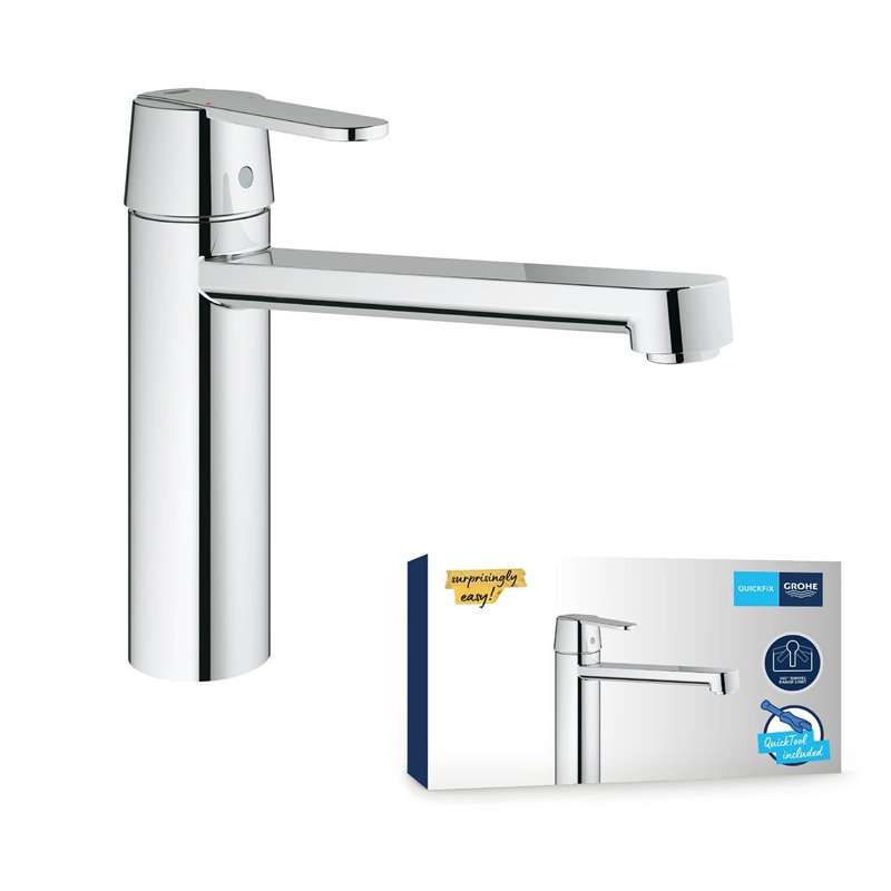 GROHE Get Mitigeur Cuisine Monocommande, Chromé, 30196000 (Import Allemagne)