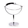 HIMRY Miroir Maquillage de Table 10 Fois grossissant, Ø 20 cm Double Face Miroir cosmétique sur Pied, Miroir pour Salle de Bain,