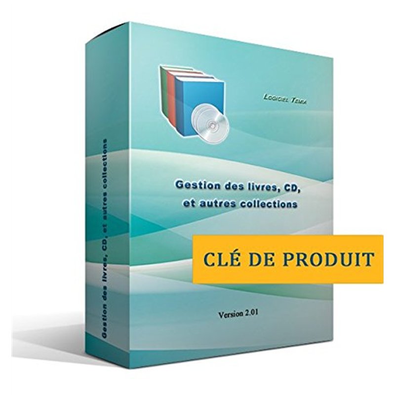 Gestion des livres, CD, et autres collections [clé de produit, sans CD]