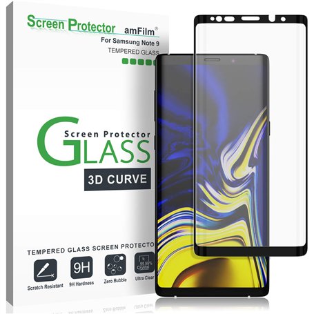 amFilm Verre Trempé pour Galaxy Note 9