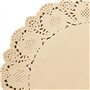 Doilies Rondes en Papier pour Dentelle (Paquet de 250) Napperons en Papier décoratif en Vrac pour présentoirs à Desserts et pâti