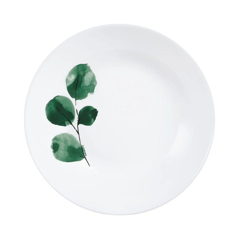 Assiette creuse 20 cm Eucalyptus