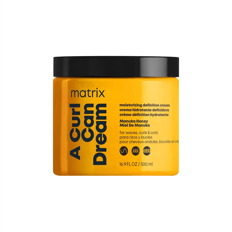 Matrix, Crème Hydratante pour Cheveux Bouclés, Frisés & Crépus, Sans Rinçage, Extrait de Miel de Manuka, Total Results, A Curl C