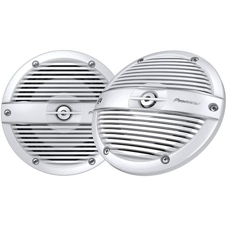 Pioneer TS-ME650FC - Haut-parleur coaxial à 2 voies de qualité marine (250 W) | blanc