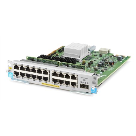 Hewlett Packard Enterprise 20-Port 10/100/1000BASE-T PoE+ MACsec / 1-Port 40GbE QSFP+ v3 zl2 Module de Commutation réseau Gigabi