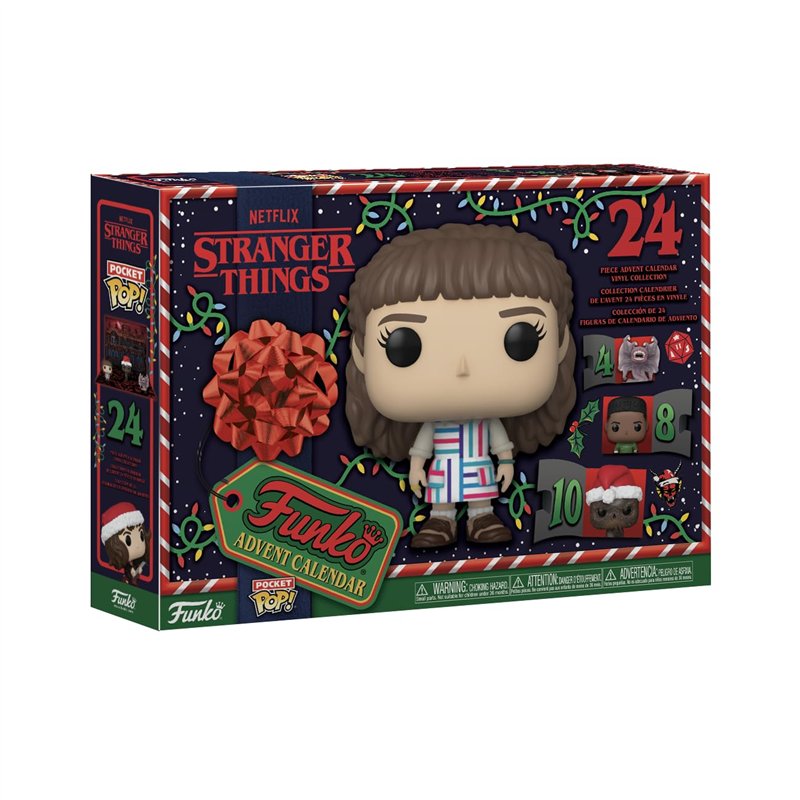 Funko Advent Calendar: Stranger Things 2024 - Calendrier de L'avent - 24 Jours de Surprise - Mini-figurine en Vinyle à Collectionner