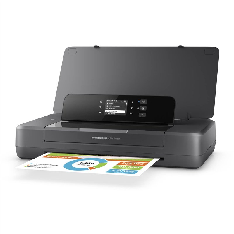 Image secondaire de HP Officejet 200 Mobile imprimante Jets d'encres Couleur 4800 x 1200 DPI A4 WiFi