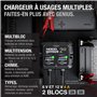 Chargeur de Batterie de Voiture 4A (2A/Banque)