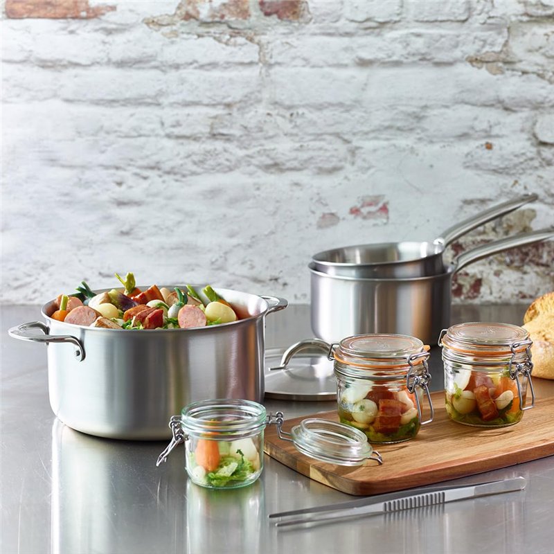 Image secondaire de De Buyer - Faitout sans couvercle en inox 3 couches ALCHIMY - 20 cm - Fabriqué en France, Sans PFAS, Maîtrise de la Cuisson, Ino