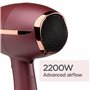 BaByliss Berry Crush 2200 Sèche-cheveux puissant, séchage sans frisottis, technologie ionique, léger